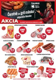 1. strana letáka Tauris 18. 5. - 31. 5. 2026 