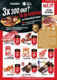 Tauris leták  s platnosťou 5. 10. - 18. 10. 2026 